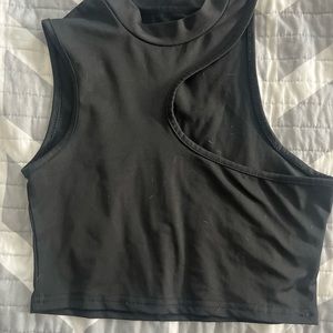 SHEIN asymmetrical top